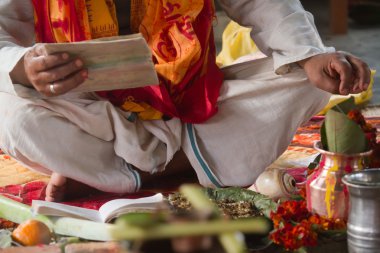 Nepal Hindu mantra okuma Brahman