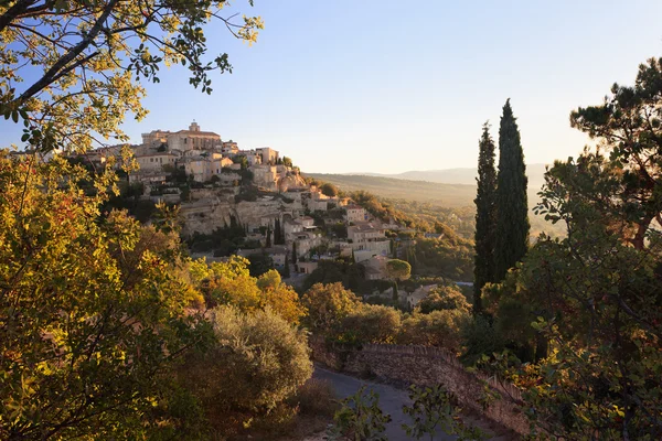 Provence, Fransa ortaçağ köyü — Stok fotoğraf