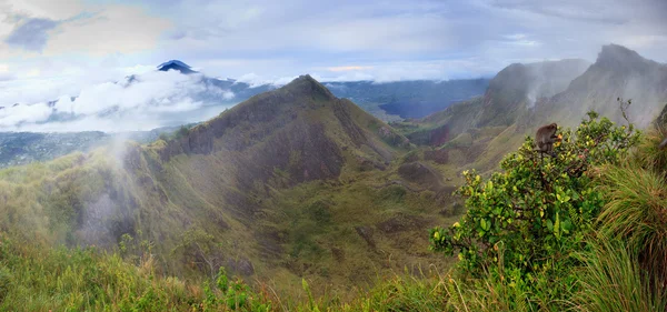 Panorama du cratère volcanique de Batur — Photo
