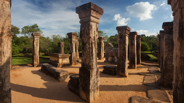 Panorama of ancient ruins — Stock Photo, Image