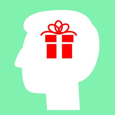 Beyin simgesi olarak Hediyelik