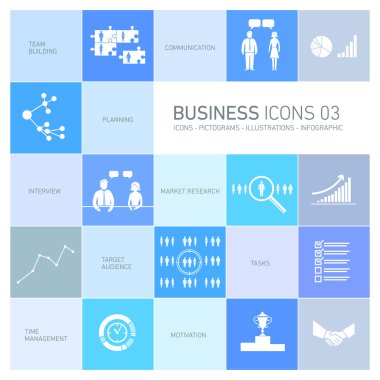 İşletme icnos seti