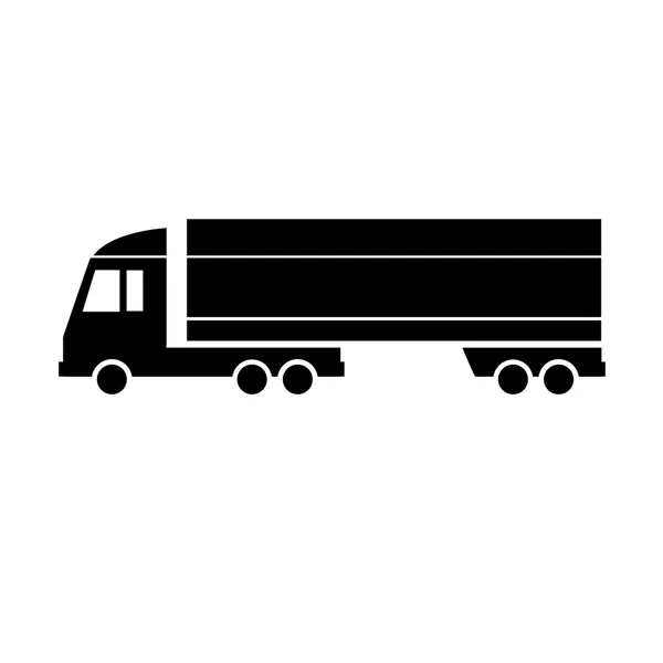트럭 교통 아이콘 — 스톡 벡터