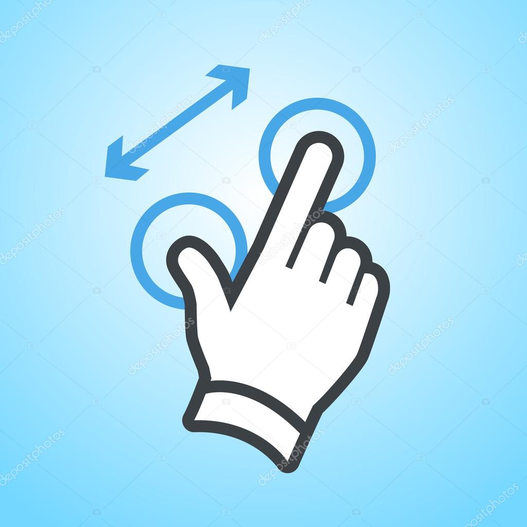 hand gesture icon 
