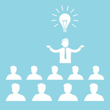 İş konferans simgesi