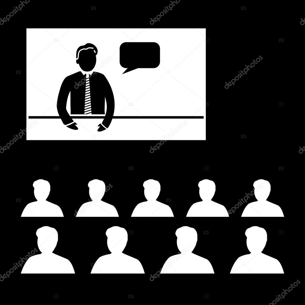 비즈니스 온라인 교육 아이콘 스톡 벡터 - ©HonzaHruby 68580935, image size:1024x1024