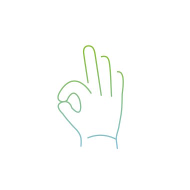 icon of okay hand gesture clipart