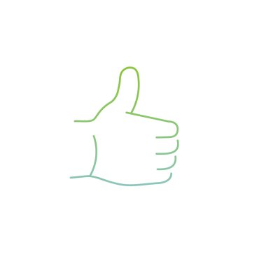 Başparmak yukarıya hareketi gibi