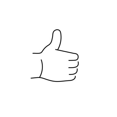 Başparmak yukarıya hareketi gibi