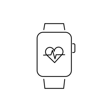 smart watch linear icon