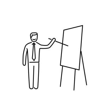 Vector self confidence skills icon