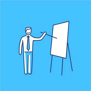 Vector self confidence skills icon
