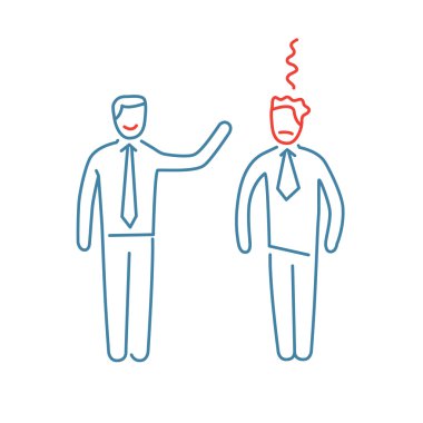 Icon of dealing with difficult personalities