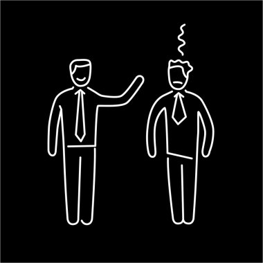 Icon of dealing with difficult personalities