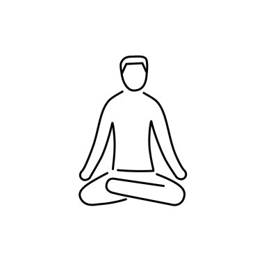 Meditation relaxation positon