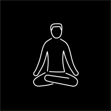 Meditation relaxation positon