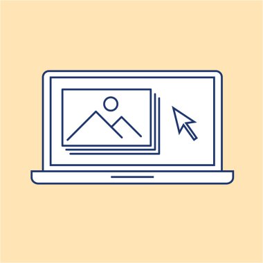 photo editor software on laptop