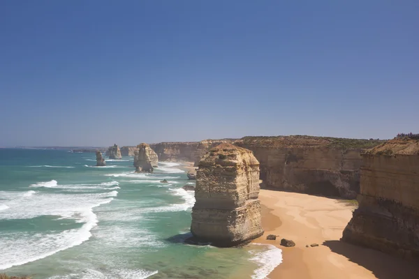 Landscape of the Twelve Apostles along the Great Ocean Road — Stock Photo, Image