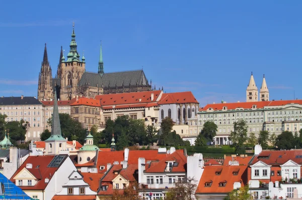 Praga República Checa, Catedral de San Vito — Foto de Stock