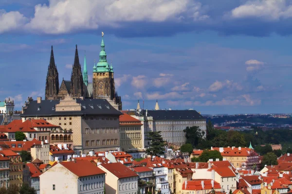 Praga República Checa, Catedral de San Vito — Foto de Stock