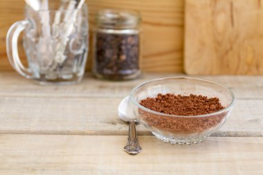 Görünüm kakao tozu