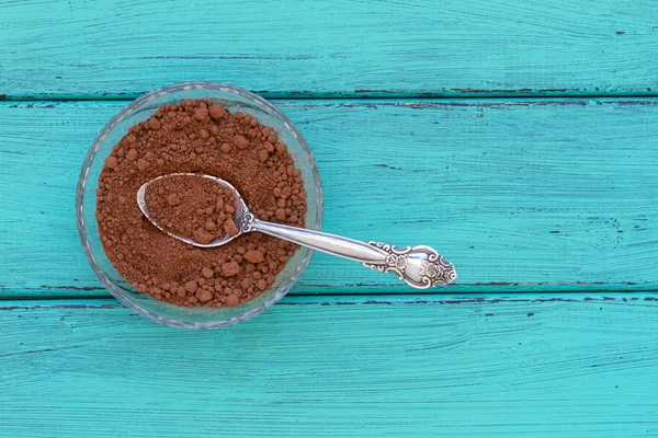 stock image View of Cocoa powder