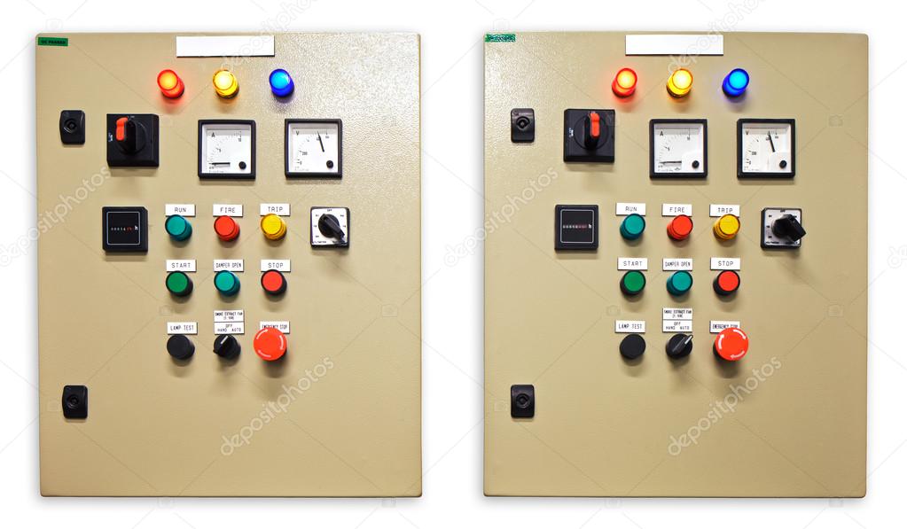 Electrical switch gear and circuit breakers that control heat, heat recovery, air conditioning, light and electrical power supply