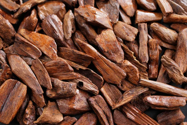 In most Arab countries bukhoor is the name given to scented bricks or wood chips — Stock Photo, Image