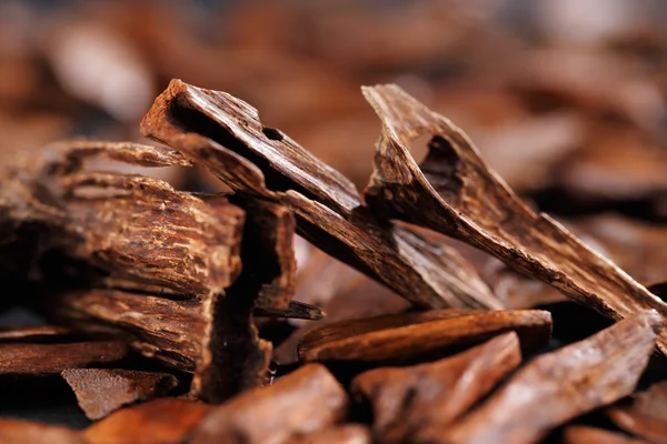 In most Arab countries bukhoor is the name given to scented bricks or wood chips — Stock Photo, Image