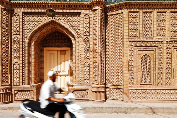 The ancient city of Kashgar, China is a home to Uyghur  Tribe — Stock Photo, Image