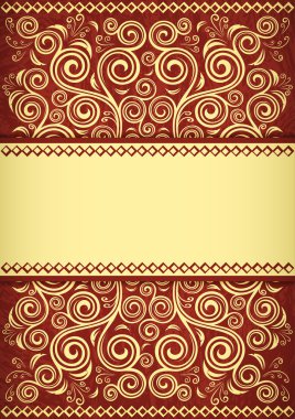 Vintage çiçek arka plan