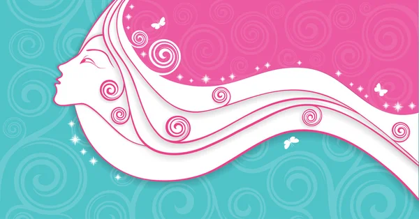 Vintage kadınlar arka plan