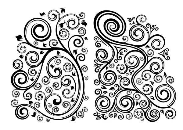 Floral vector illustration Vector Graphics