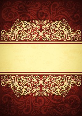 Vintage çiçek arka plan