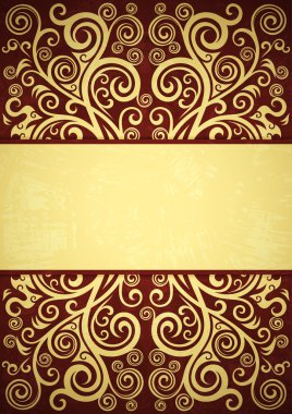 Vintage çiçek arka plan