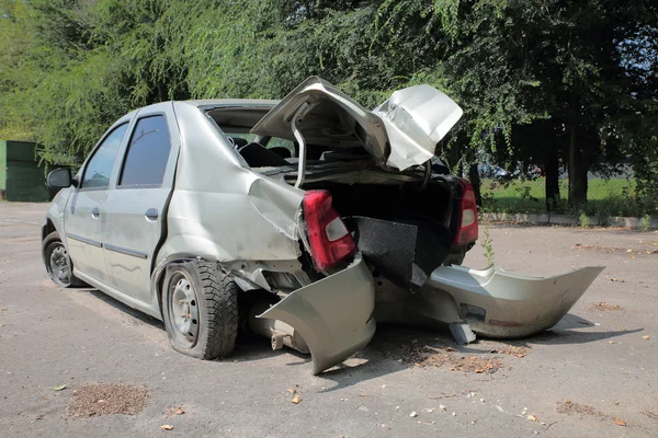 Deformação do carro . — Fotografia de Stock