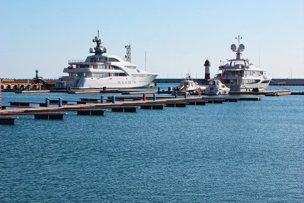 Sochi sea port. — Stock Photo, Image