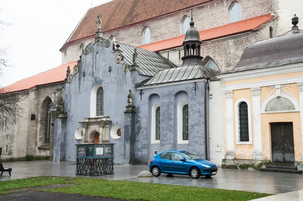 Piovoso Tallinn. — Foto Stock