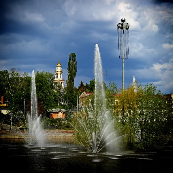 Fountain City. — Stock Photo, Image