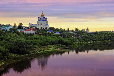 güzel bir akşam peyzaj.
