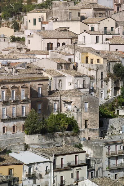 Detail of the world heritage town Ragusa Ibla in Sicily — Stock Photo, Image