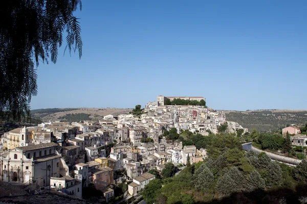 Panorama v Ragusa Sicílie Itálie — Stock fotografie