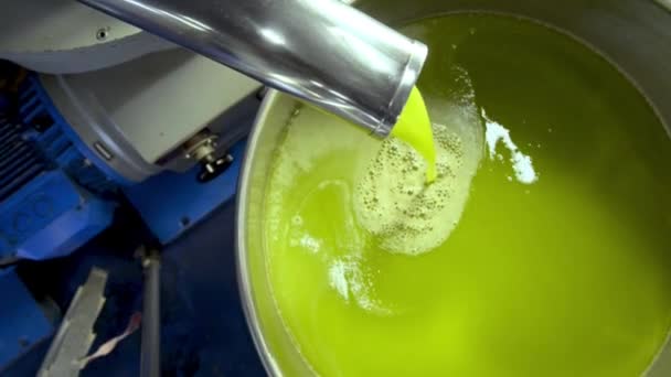 Preparazione Olio Extravergine Oliva Frantoio Dalla Raccolta Alla Spremitura — Video Stock