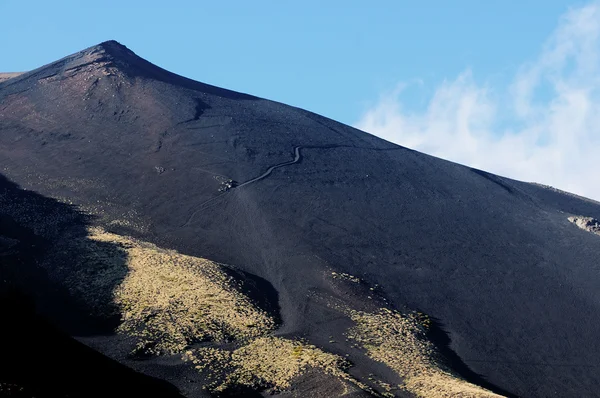 Black mount Etna — Stock Photo, Image