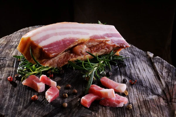 rosemary ile pastırma füme