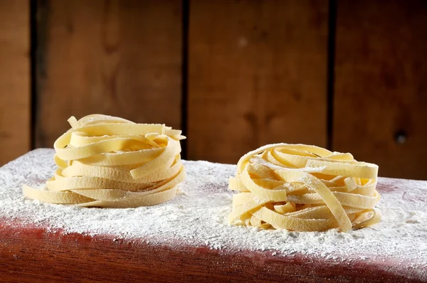 Rå pasta — Stockfoto