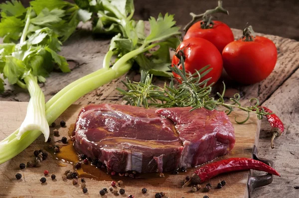 Bistecca di manzo — Foto Stock