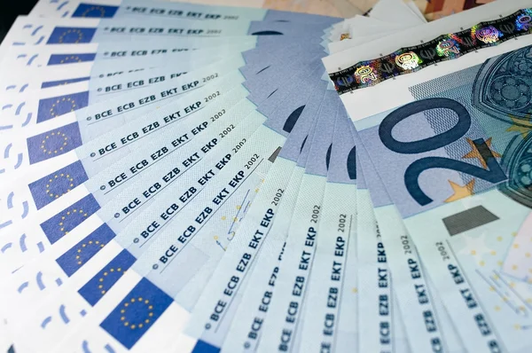 European banknotes — Stock Photo, Image