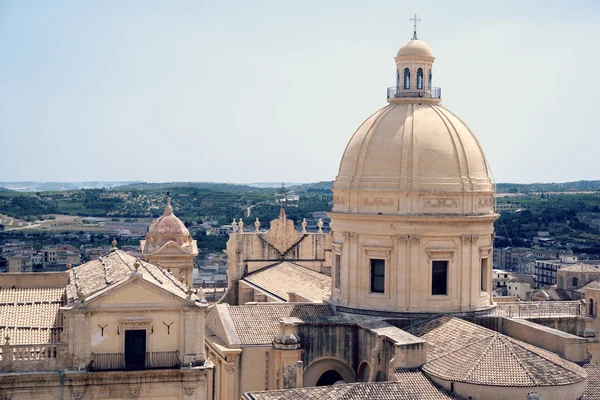 Dome in Noto, Sicily — Stock Photo, Image