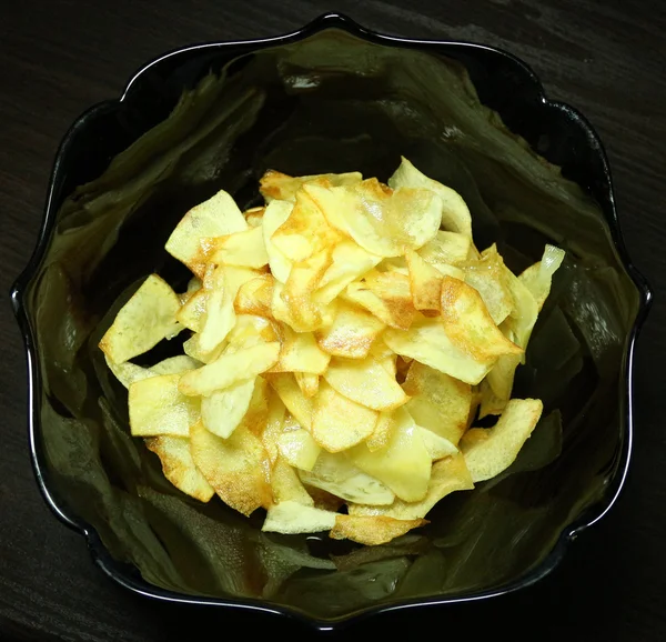 Lezzetli patates cipsi — Stok fotoğraf